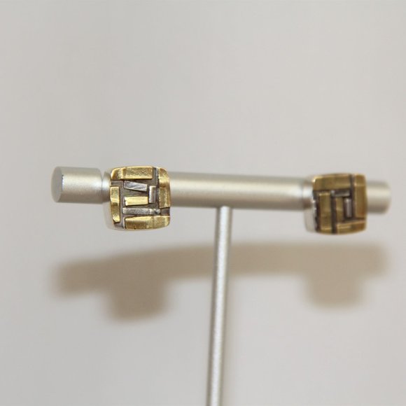 D’Agostino 18k Gold & Sterling Silver Earrings - Picture 12 of 12